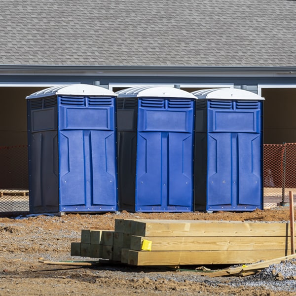 how do you ensure the porta potties are secure and safe from vandalism during an event in Longwood NC